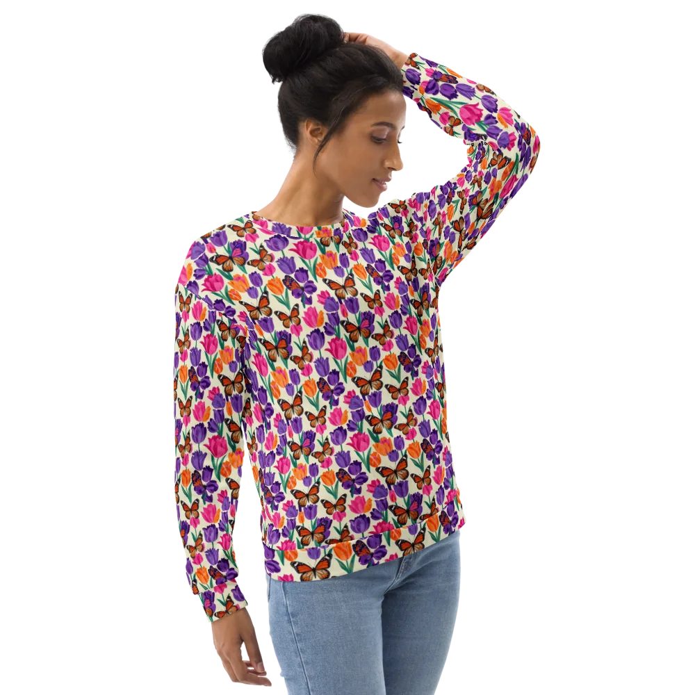Electric Spring on Sweatshirt — Right Front