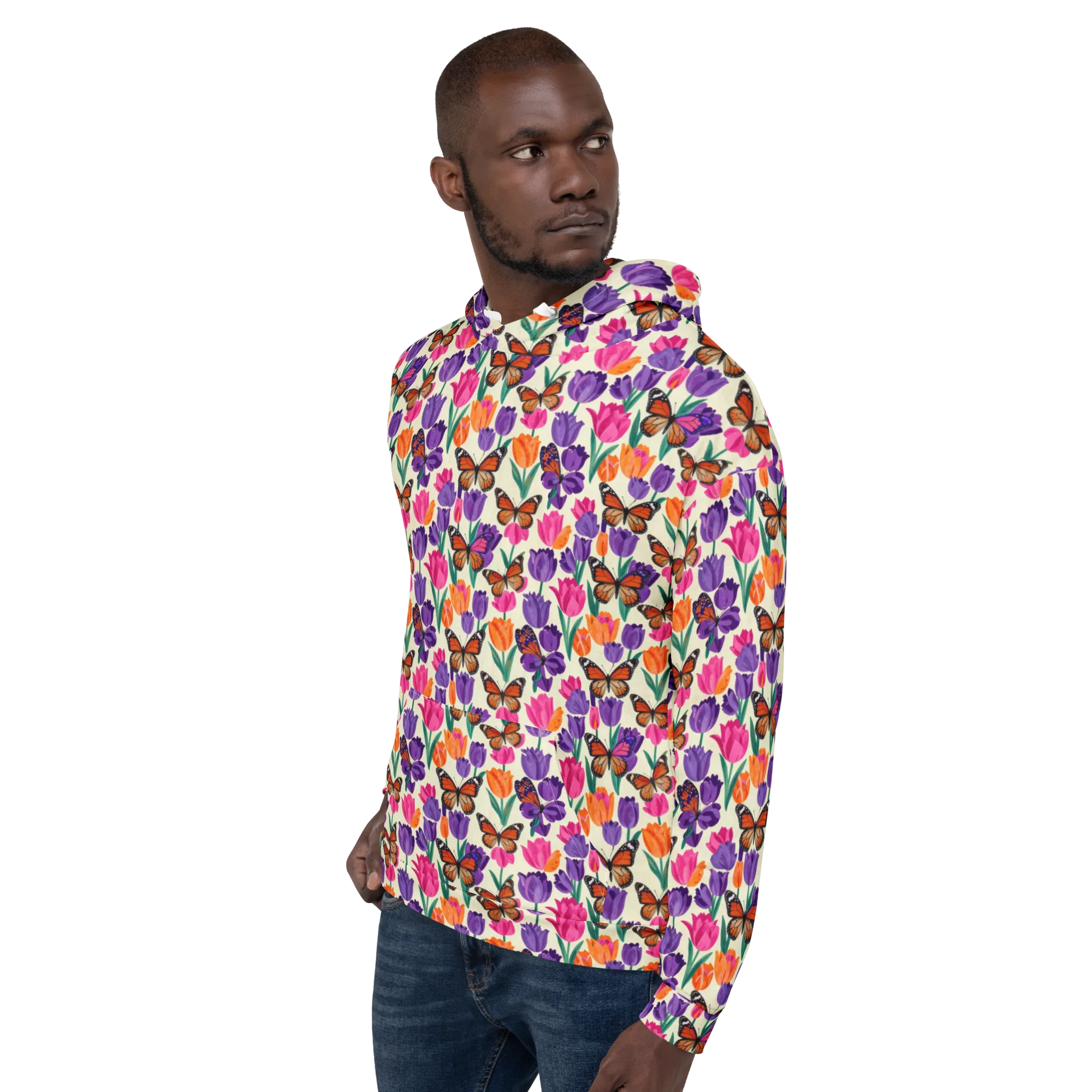 Electric Spring on Hoodie — Left
