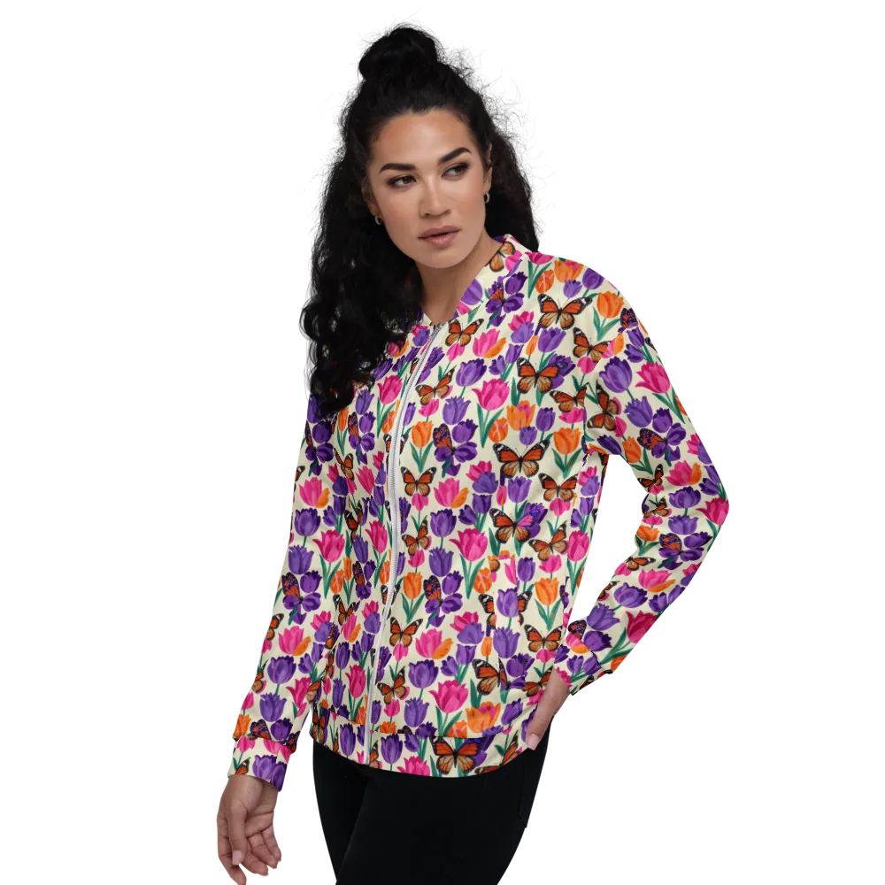 Electric Spring on Bomber Jacket — Left
