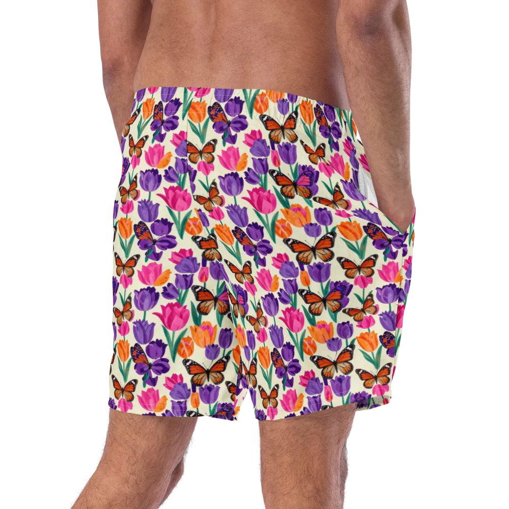 Electric Spring on Swim Trunks — Right Back