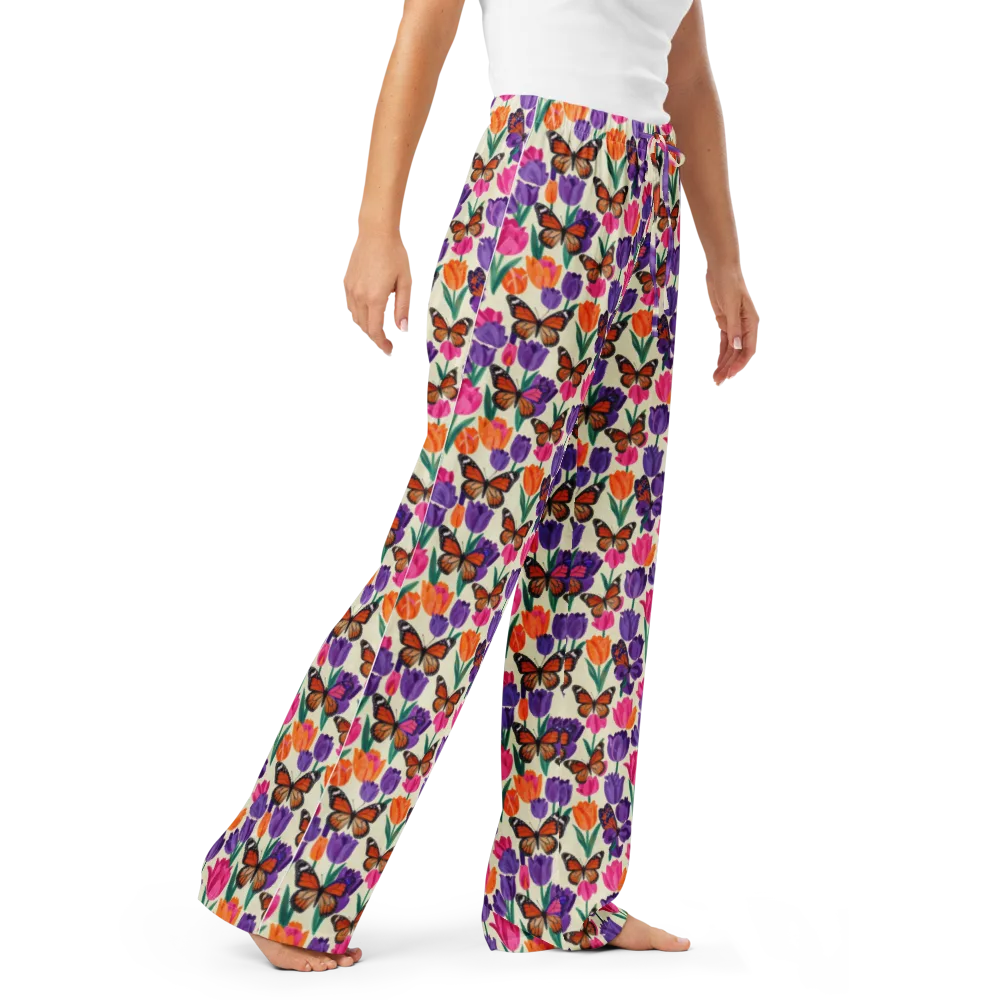 Electric Spring on Women's Pajama Pants — Right Front