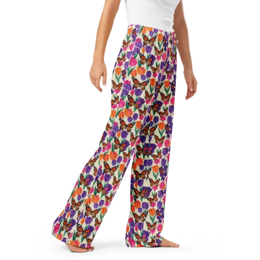 Electric Spring on a Women's Pajama Pants