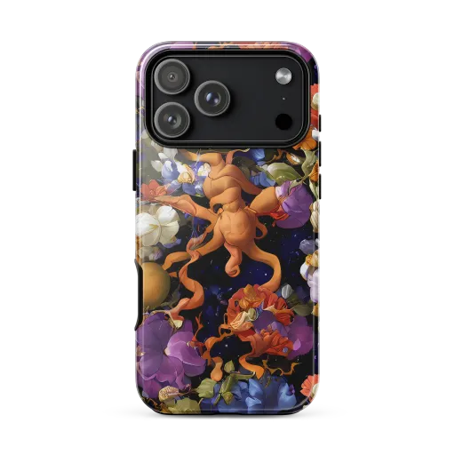 Blooming Cosmos on a Tough Case for iPhone®