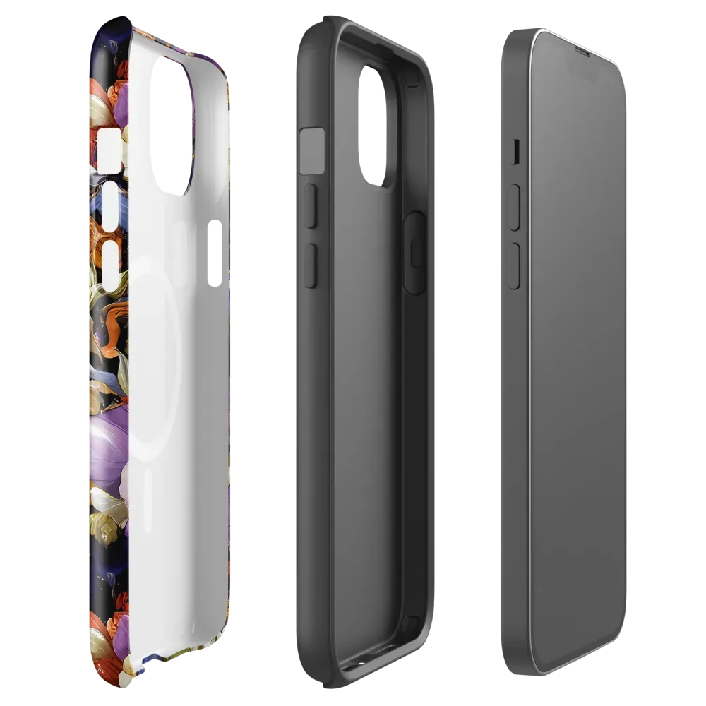 Blooming Cosmos on MagSafe Tough Case for iPhone® — Front