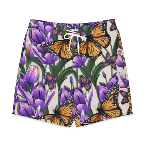 Tulip Wingbeat on a Men's Board Shorts
