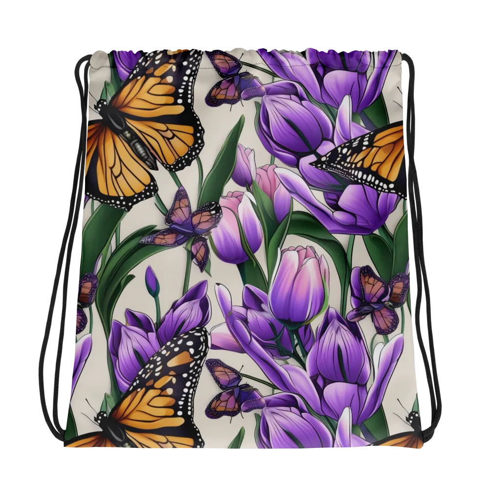 Tulip Wingbeat on Drawstring Bag — Photo