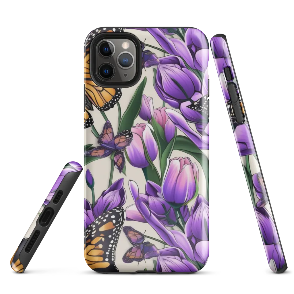 Tulip Wingbeat on Tough Case for iPhone® — Front