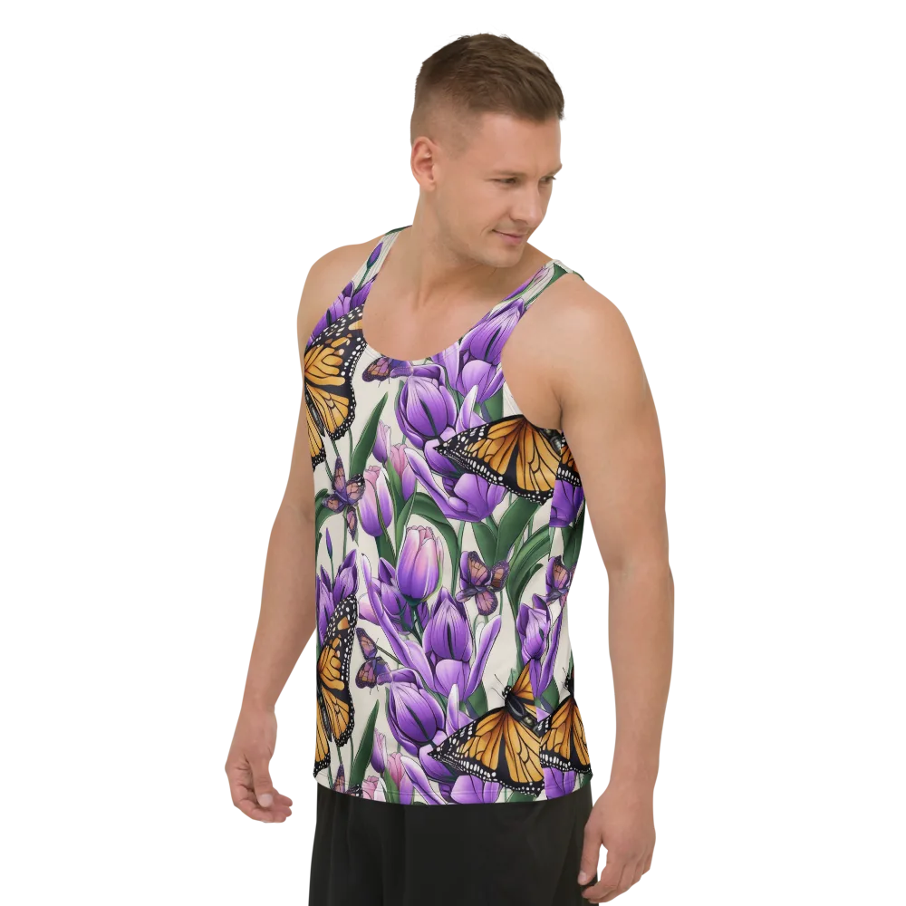 Tulip Wingbeat on Men's Tank Top — Left Front