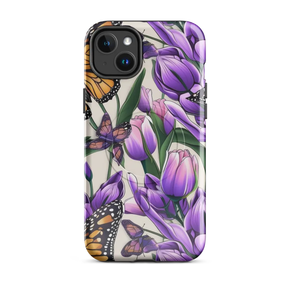 Tulip Wingbeat on MagSafe Tough Case for iPhone® — Front