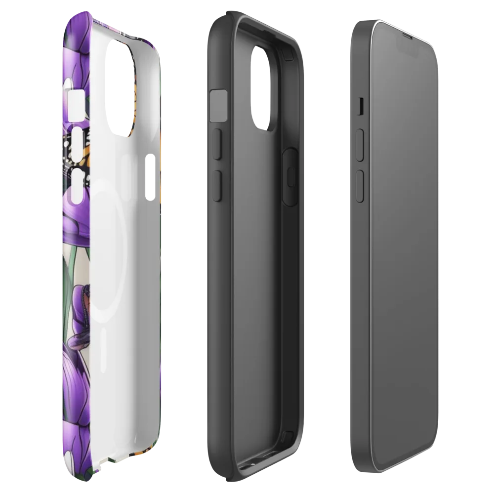 Tulip Wingbeat on MagSafe Tough Case for iPhone® — Front