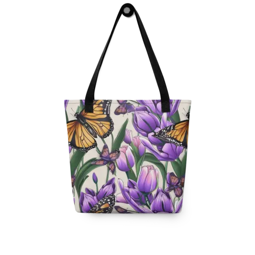 Tulip Wingbeat on a Tote Bag