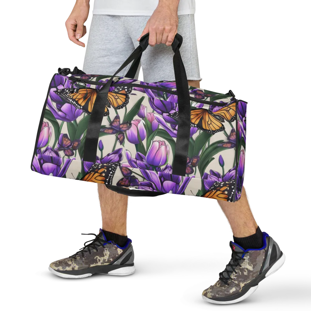 Tulip Wingbeat on Duffle Bag — Front