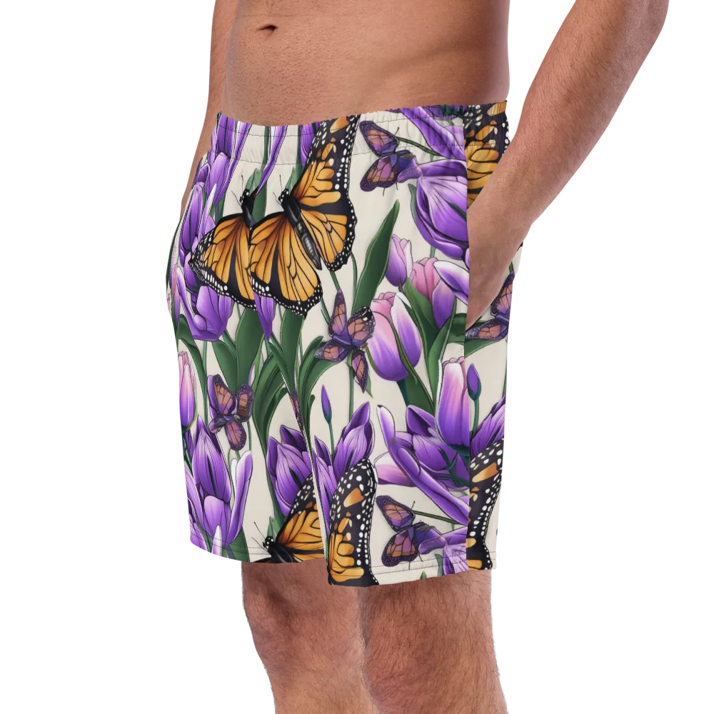 Tulip Wingbeat on Swim Trunks — Left Front