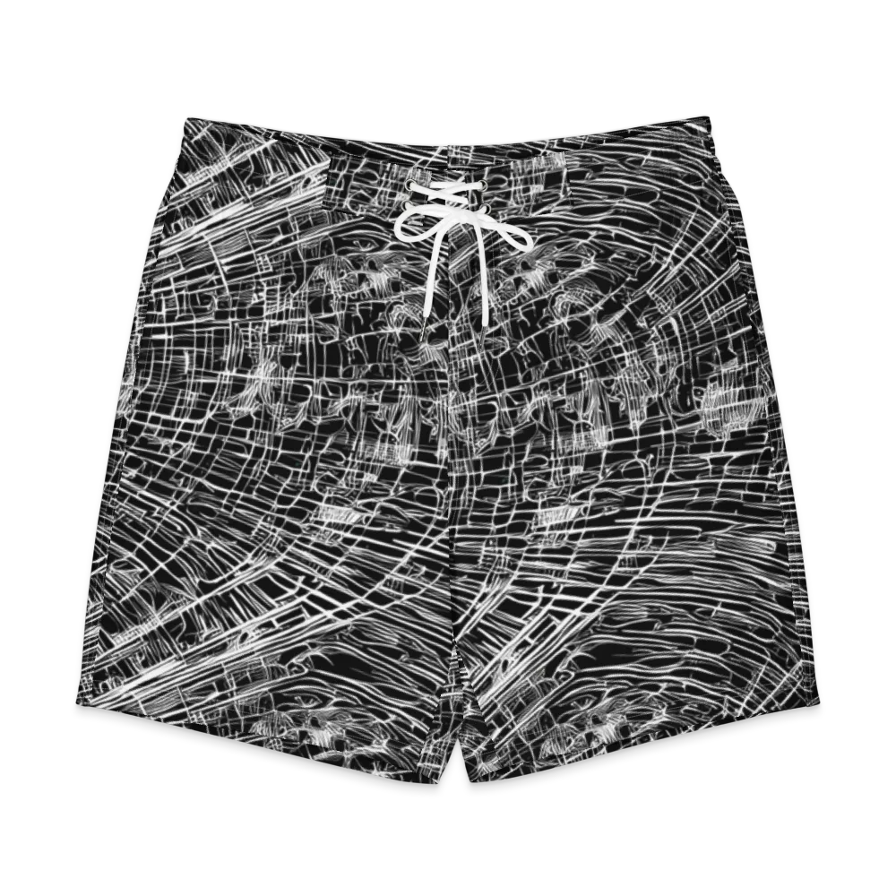 List's Labyrinth on Men's Board Shorts — Front