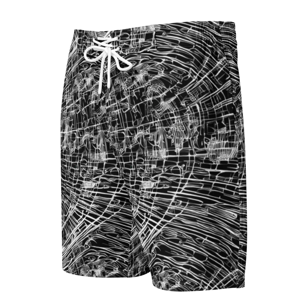 List's Labyrinth on Men's Board Shorts — Front
