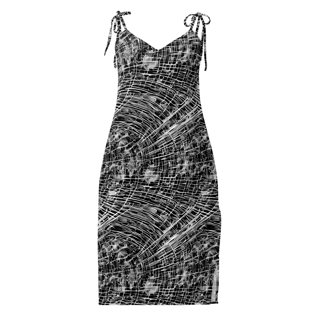 List's Labyrinth on Slip Dress — Front