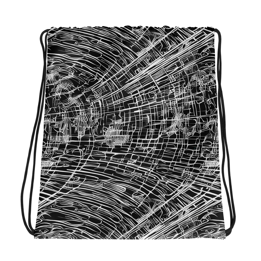 List's Labyrinth on Drawstring Bag — Photo