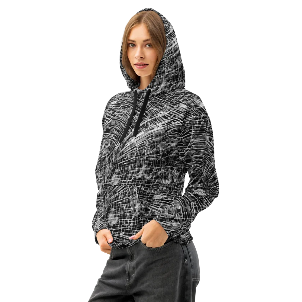 List's Labyrinth on Cotton Hoodie — Left Front
