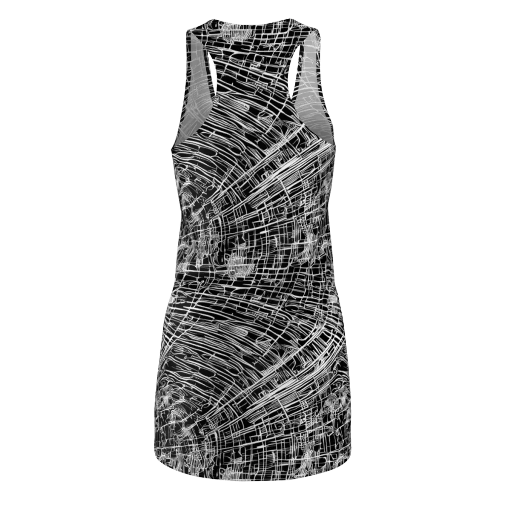 List's Labyrinth on Racerback Dress — Back