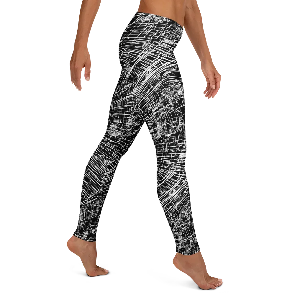 List's Labyrinth on Leggings — Right