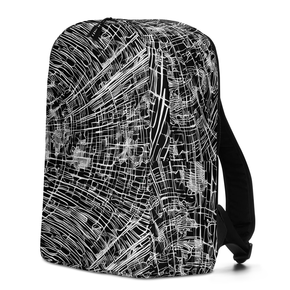 List's Labyrinth on Minimalist Backpack — Left