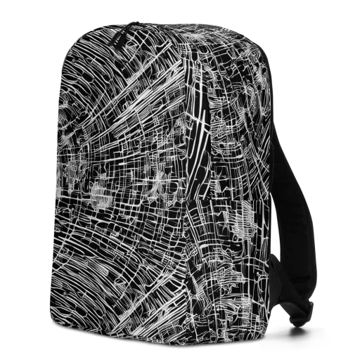 List's Labyrinth on a Minimalist Backpack