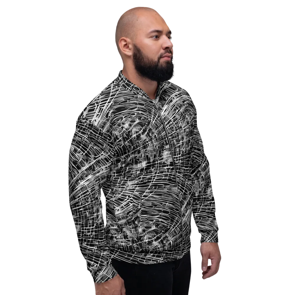 List's Labyrinth on Bomber Jacket — Right