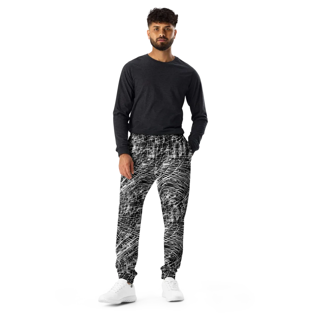 List's Labyrinth on Men's Joggers — Front