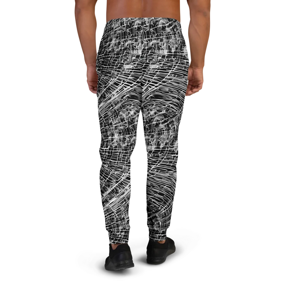 List's Labyrinth on Men's Joggers — Back