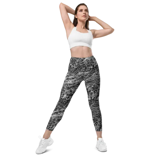List's Labyrinth on a Leggings with Pockets