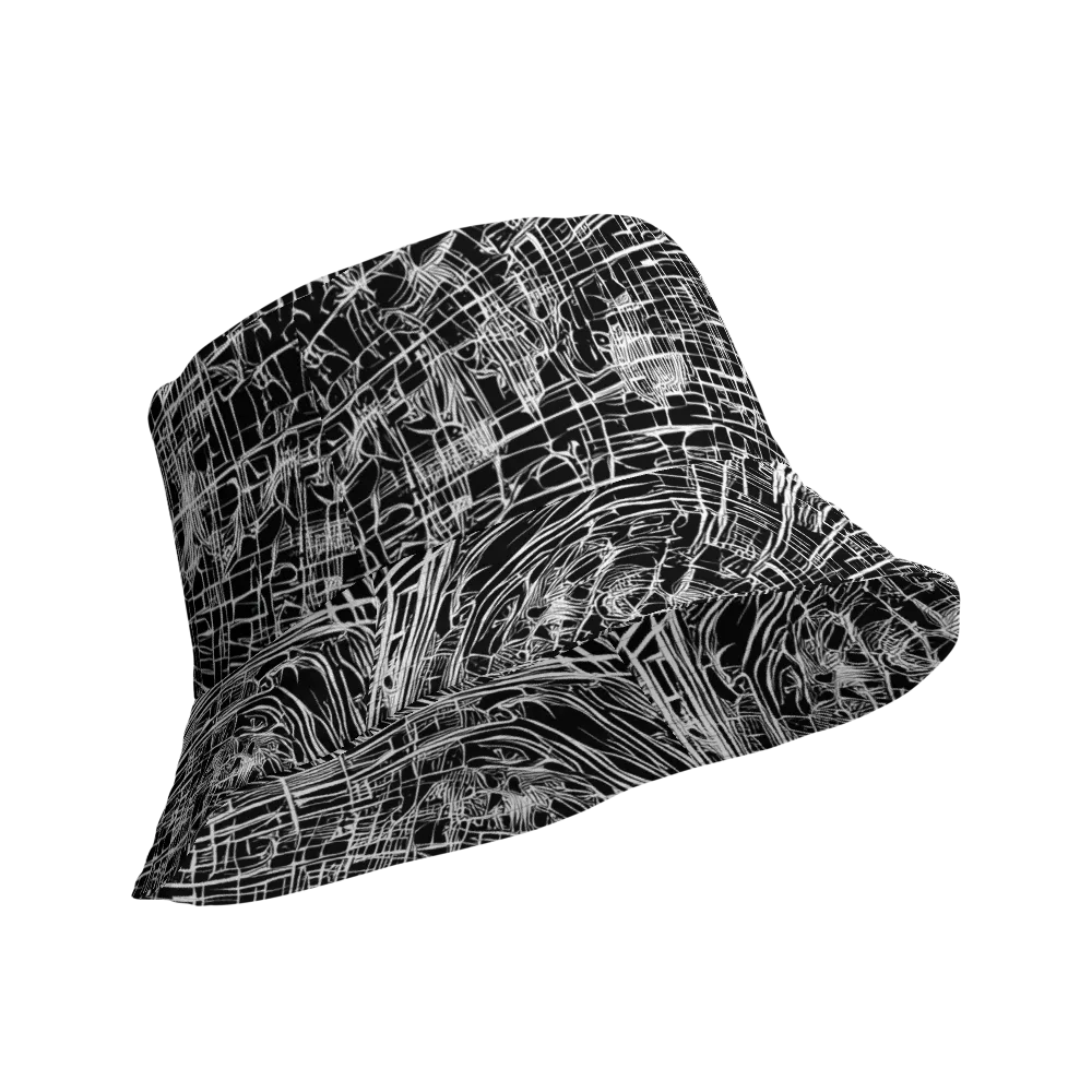List's Labyrinth on Reversible Bucket Hat — Product details Outside