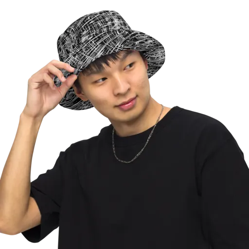 List's Labyrinth on a Reversible Bucket Hat