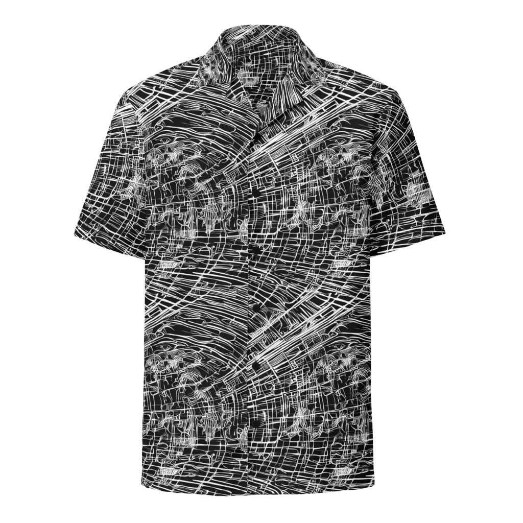 List's Labyrinth on Button Shirt — Front