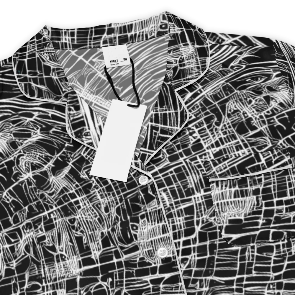 List's Labyrinth on Women's Short Sleeve Pajama Top — Product details