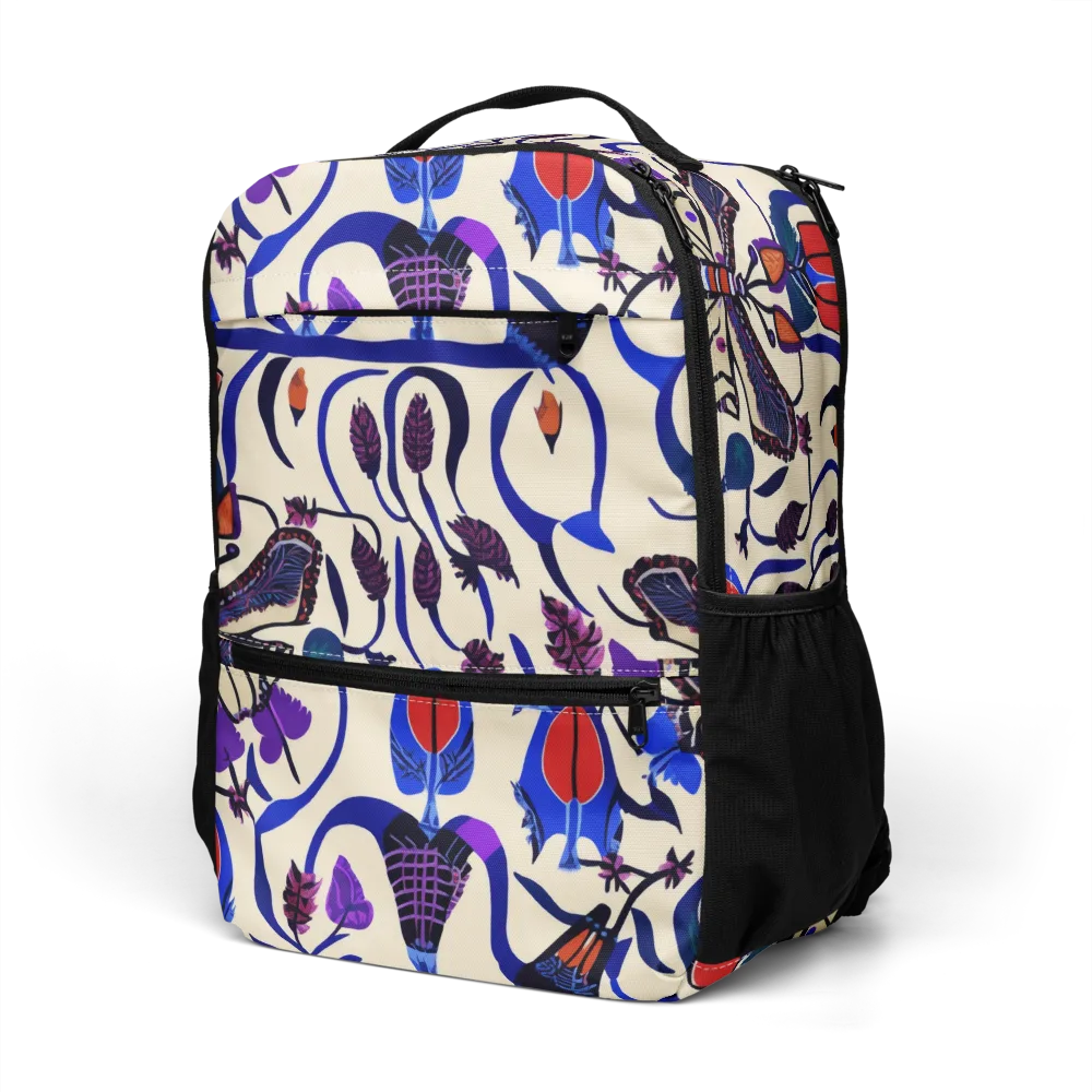 Violet Wildgarden on Utility Backpack — Left Front