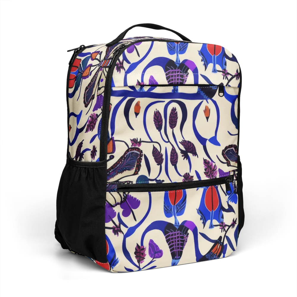 Violet Wildgarden on Utility Backpack — Right Front