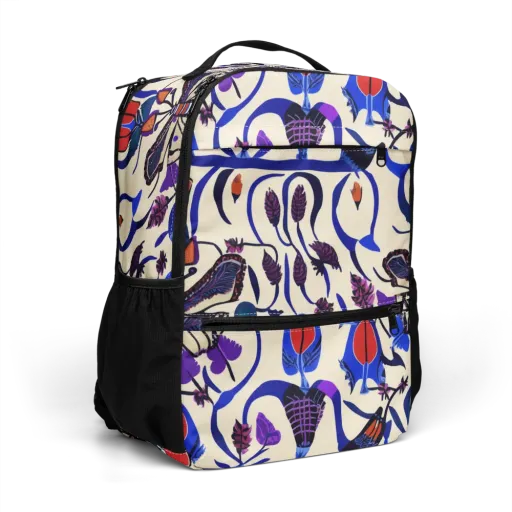 Violet Wildgarden on a Utility Backpack