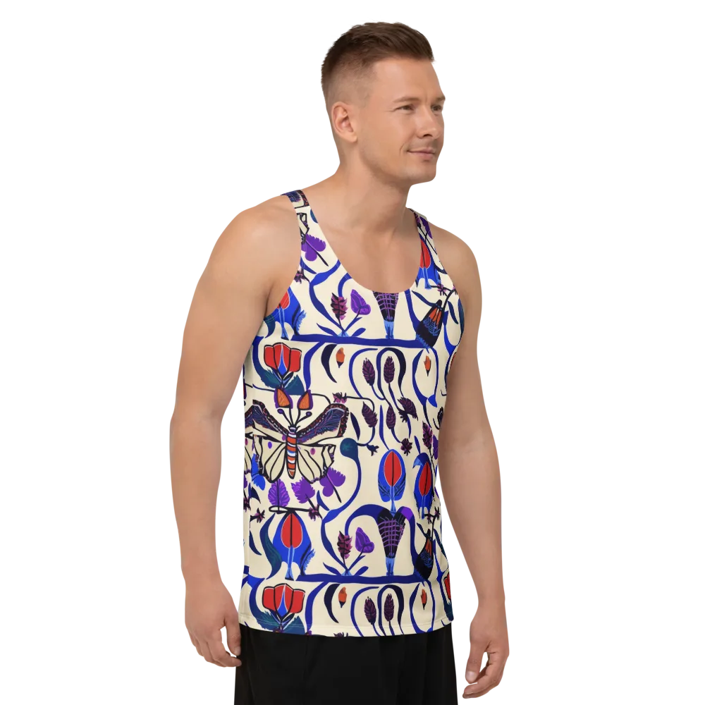 Violet Wildgarden on Men's Tank Top — Right Front