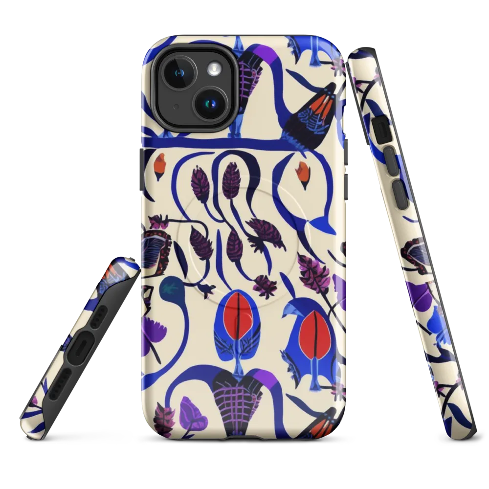 Violet Wildgarden on MagSafe Tough Case for iPhone® — Front