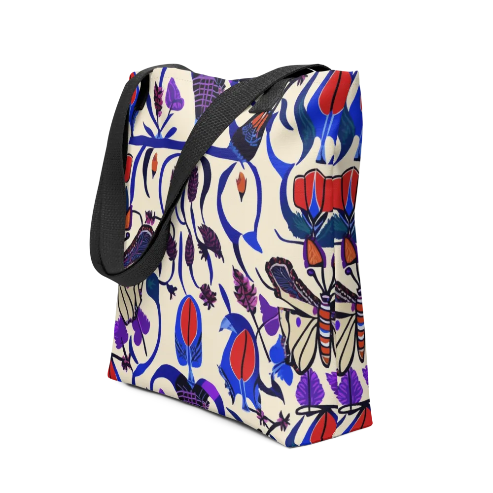 Violet Wildgarden on Tote Bag — Front