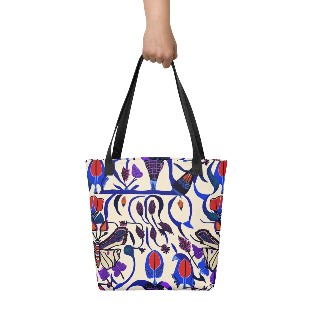 Violet Wildgarden on Tote Bag — Front