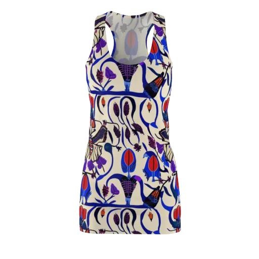 Violet Wildgarden on a Racerback Dress