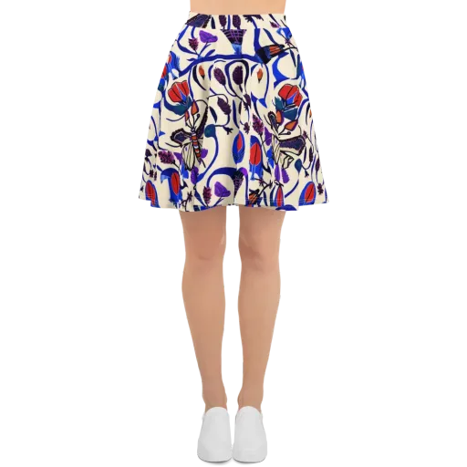 Violet Wildgarden on a Skater Skirt