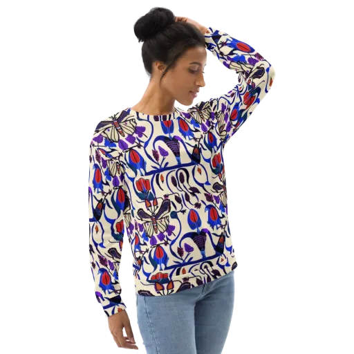 Violet Wildgarden on a Sweatshirt