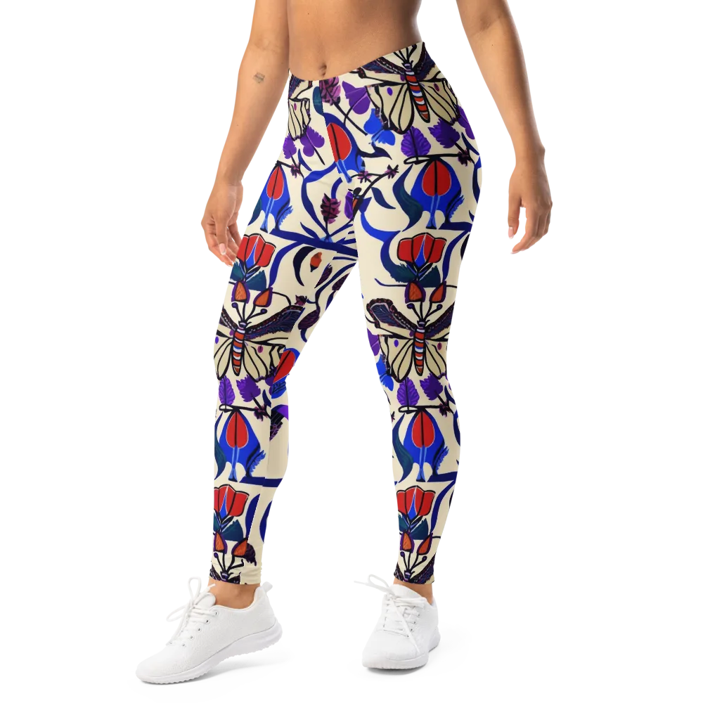 Violet Wildgarden on Leggings — Left Front