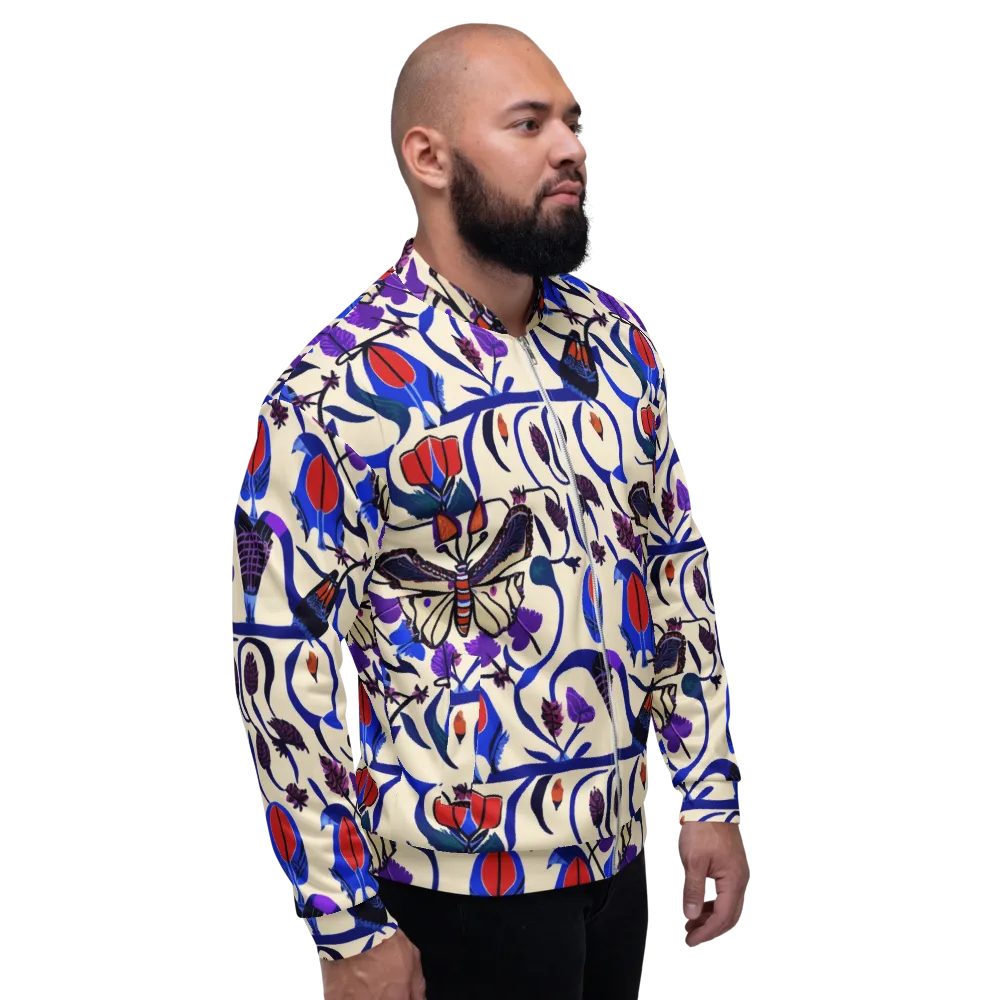 Violet Wildgarden on Bomber Jacket — Right