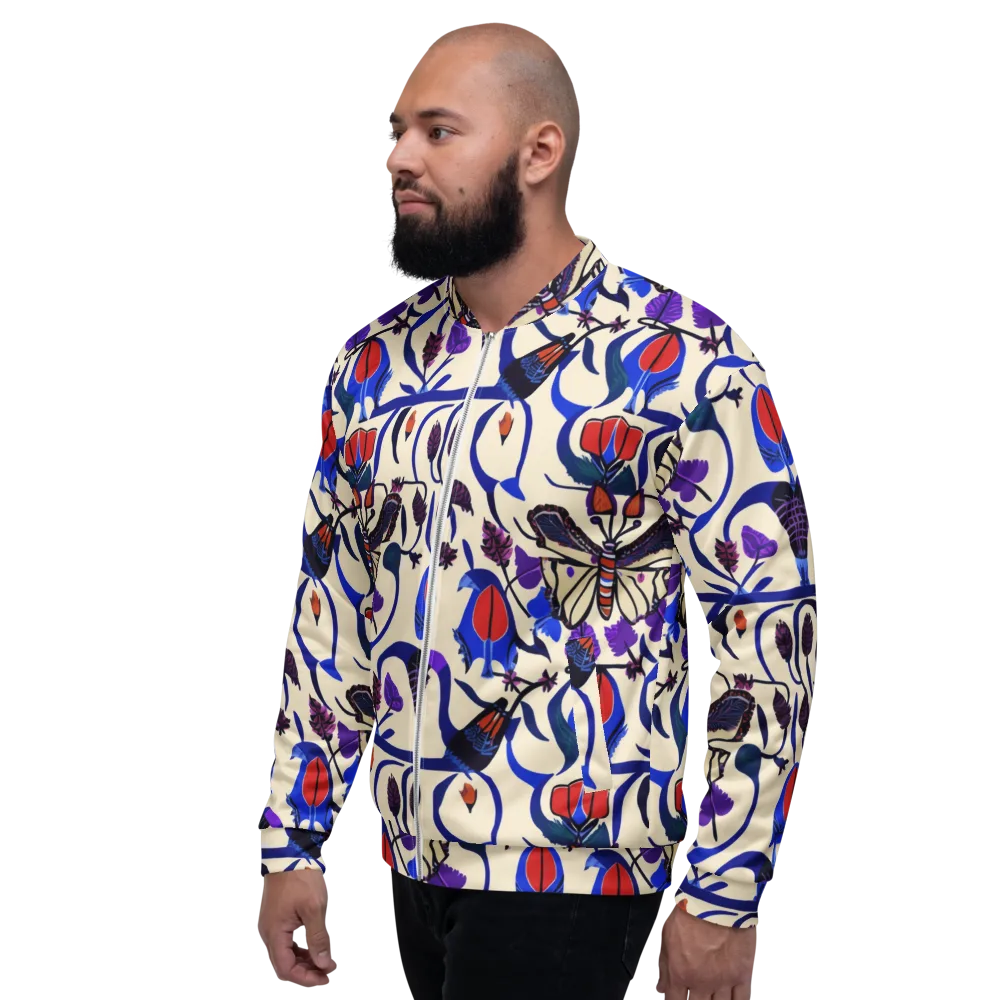 Violet Wildgarden on Bomber Jacket — Left