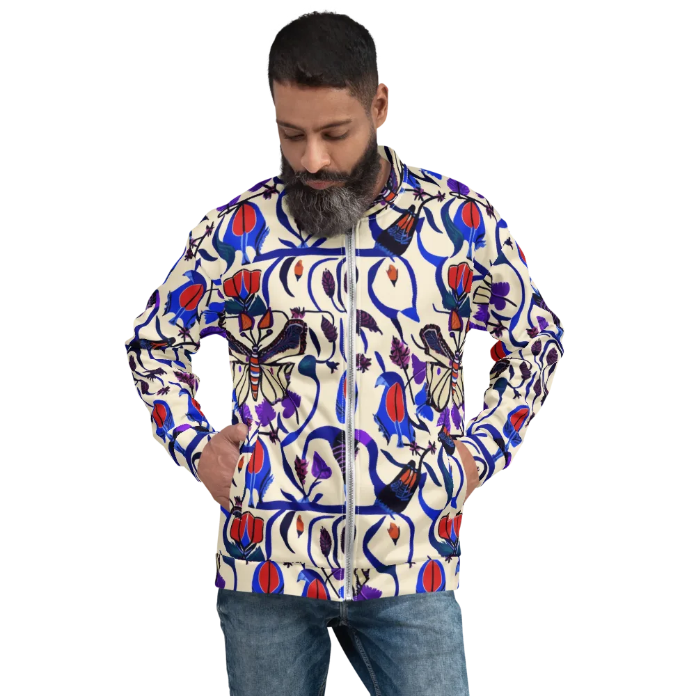 Violet Wildgarden on Bomber Jacket — Front