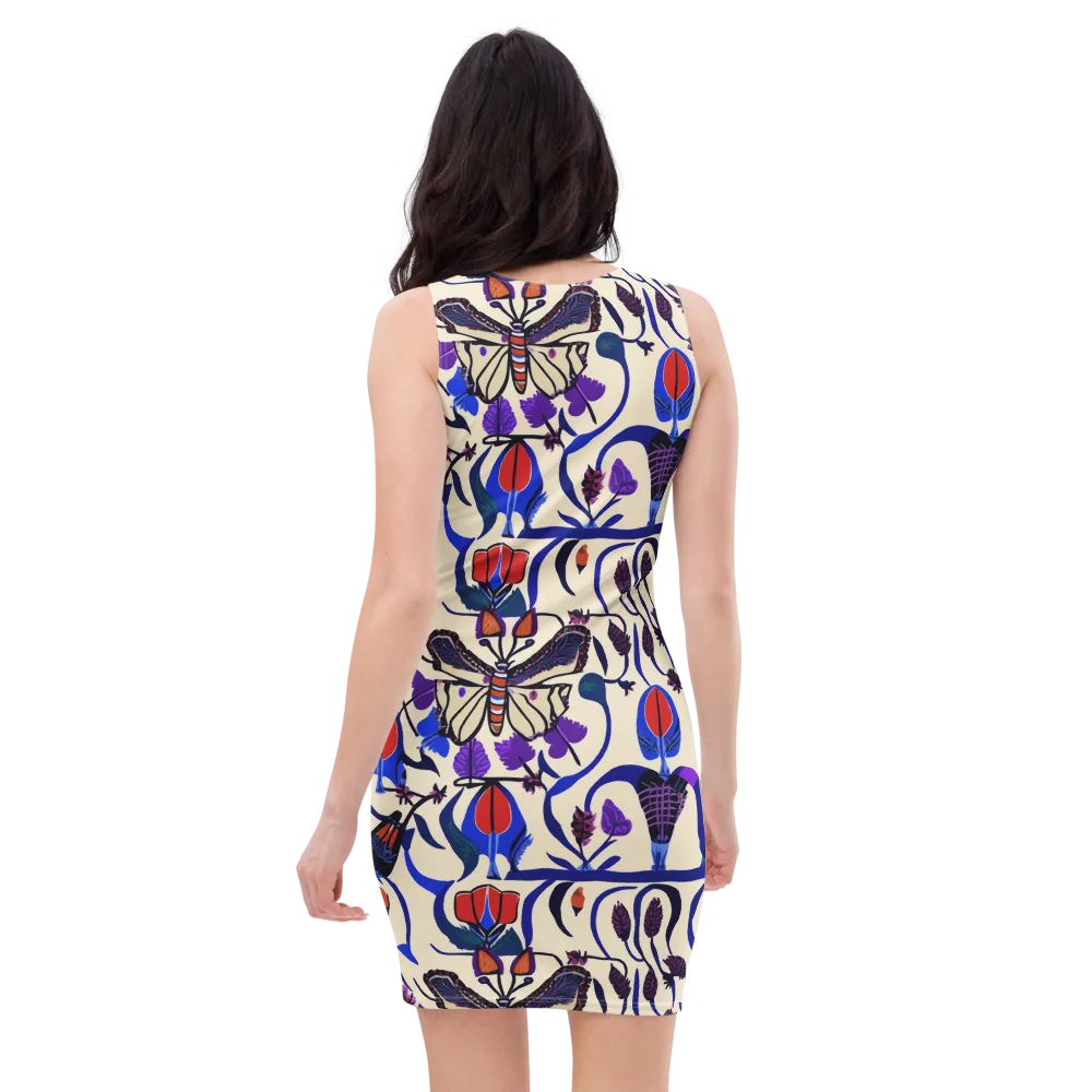 Violet Wildgarden on Bodycon Dress — Back