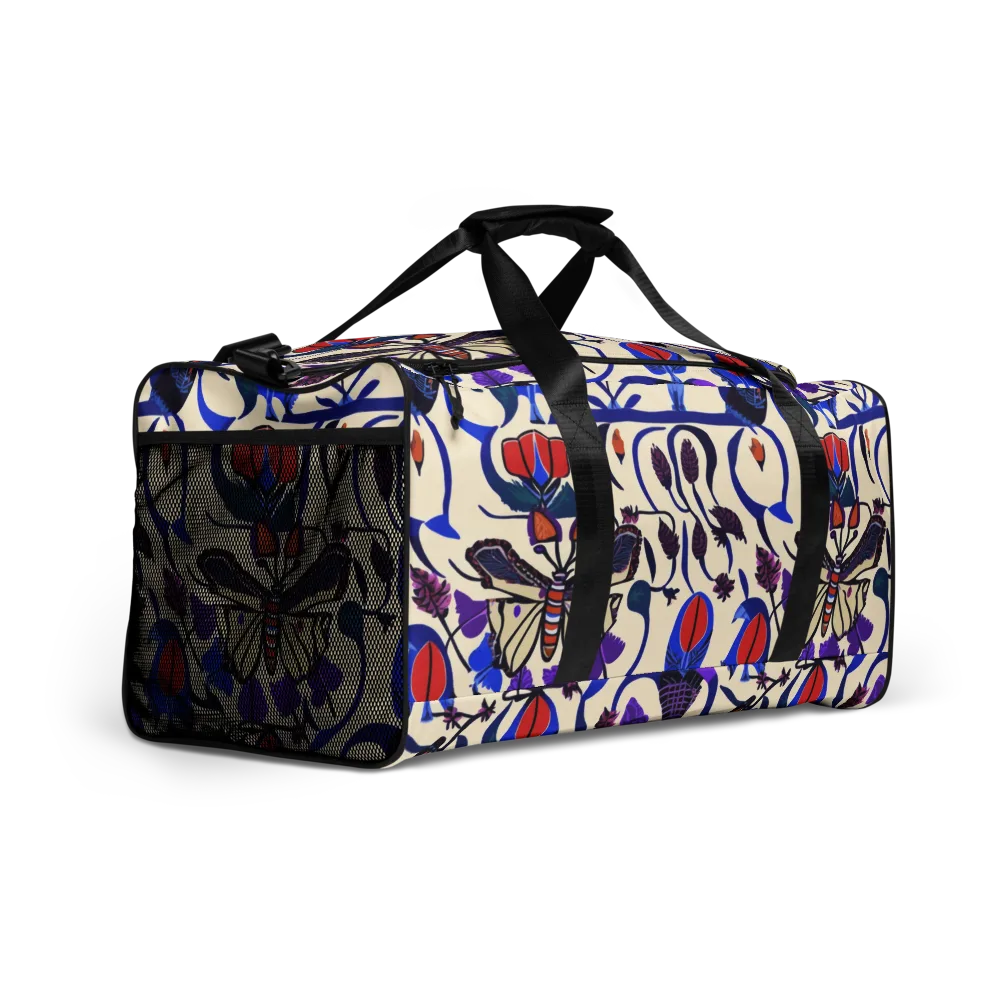 Violet Wildgarden on Duffle Bag — Right Front